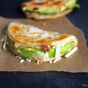 Avocado Hummus Quesadilla