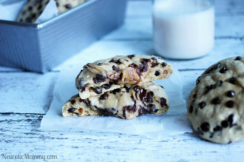 Caramel Chocolate Chip Cookies