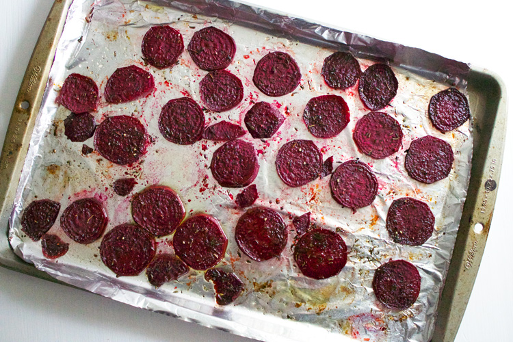 Beet and Cheese Shortbread Tart