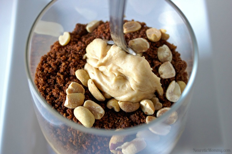 Chocolate Crunch Peanut Butter Parfaits