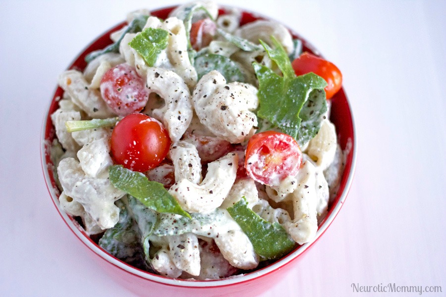 Pasta Salad with Cashew Ricotta