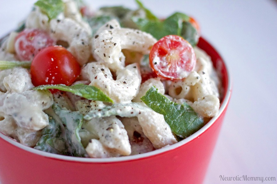 Pasta Salad with Cashew Ricotta