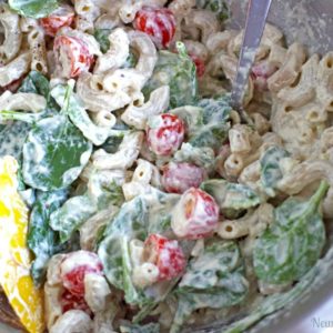 Pasta Salad with Cashew Ricotta