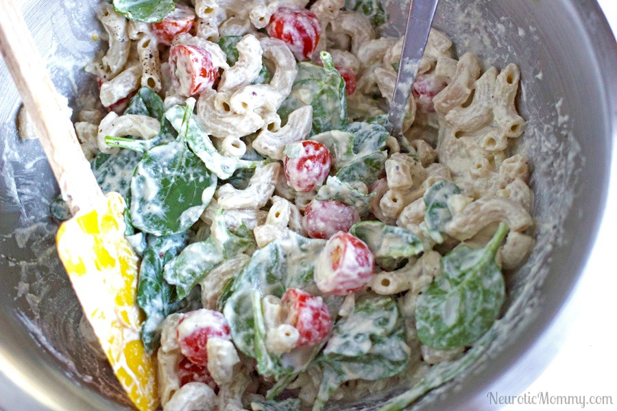 Pasta Salad with Cashew Ricotta