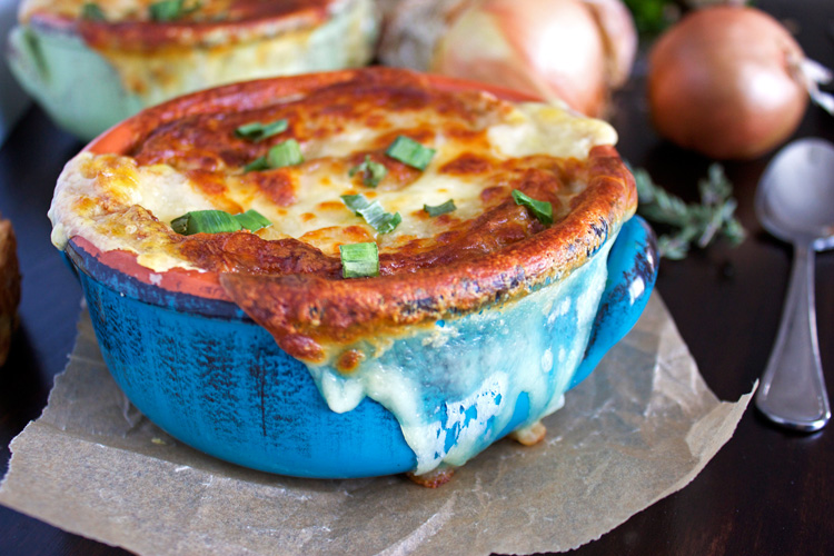 Vegetarian French Onion Soup