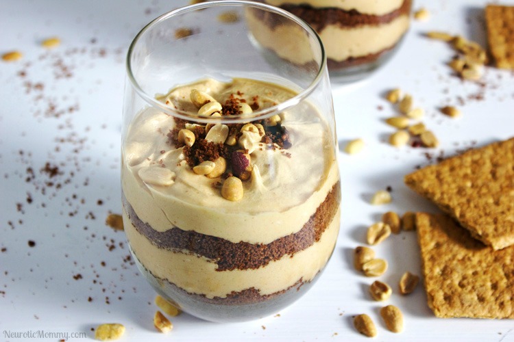 Chocolate Crunch Peanut Butter Parfaits