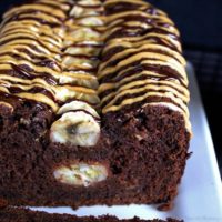 Chocolate Peanut Butter Banana Bread