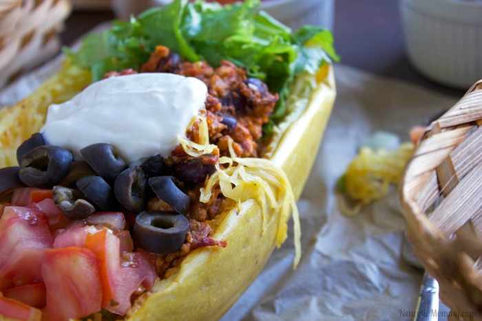 Spaghetti Squash Street Tacos