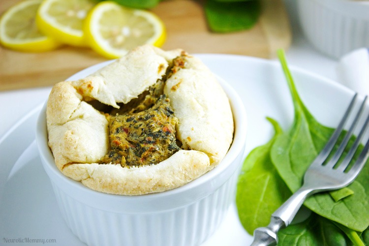 Spinach and Artichoke Soufflé