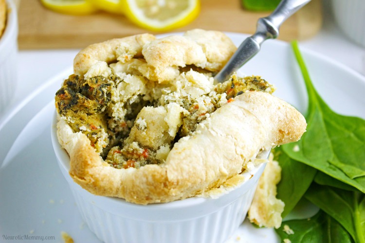 Spinach and Artichoke Soufflé