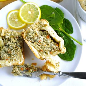 Spinach and Artichoke Soufflé