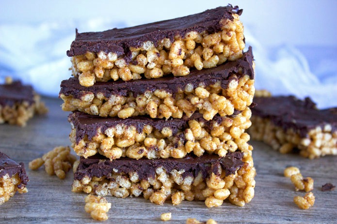 Healthy Almond Butter Crispies