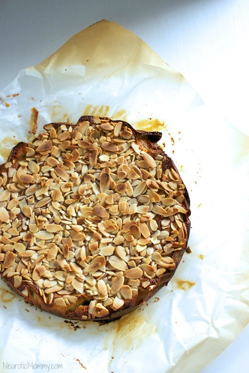 Lemon Almond Ricotta Cake