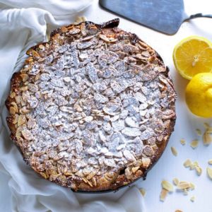 Lemond Almond Ricotta Cake