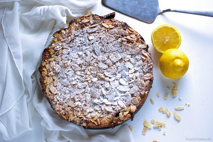 Lemond Almond Ricotta Cake