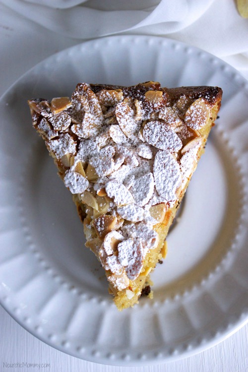 Lemon Almond Ricotta Cake