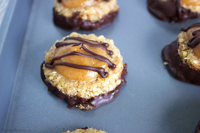 Clean No Bake Samoa Cookies