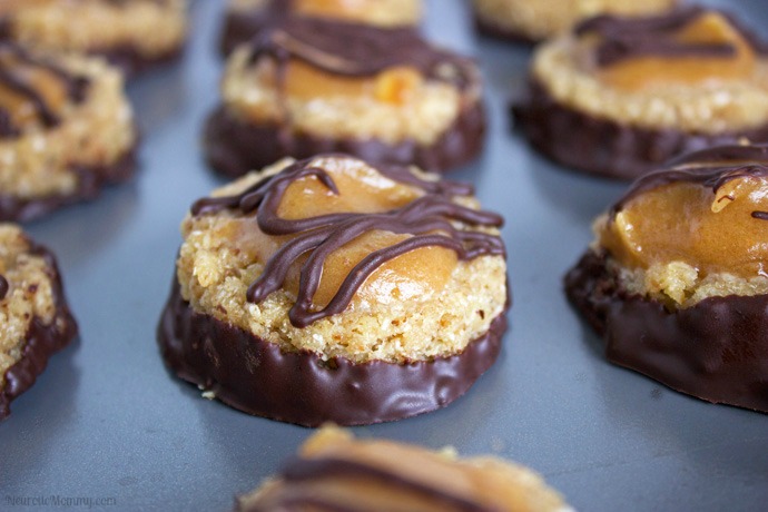 Clean No Bake Samoa Cookies