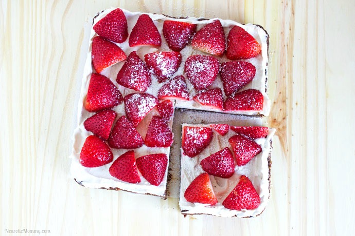 Vegan Strawberry Cream Tart