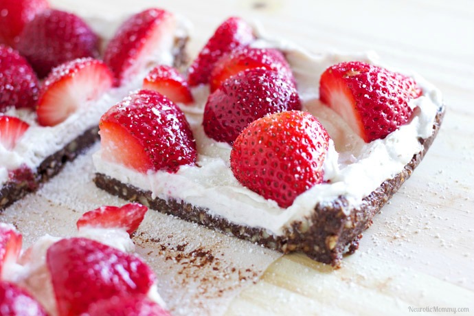 Vegan Strawberry Cream Tart