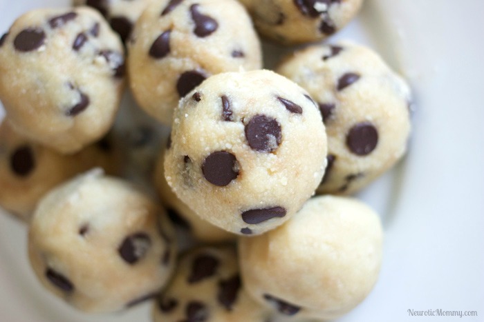 Healthy Chocolate Chip Cookie Dough Blizzard