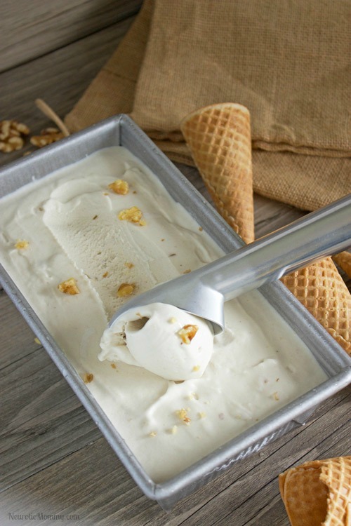 Salted Caramel Walnut Ice Cream