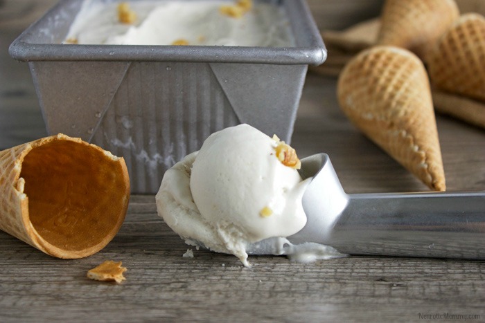 Salted Caramel Walnut Ice Cream