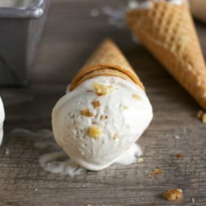 Salted Caramel Walnut Ice Cream