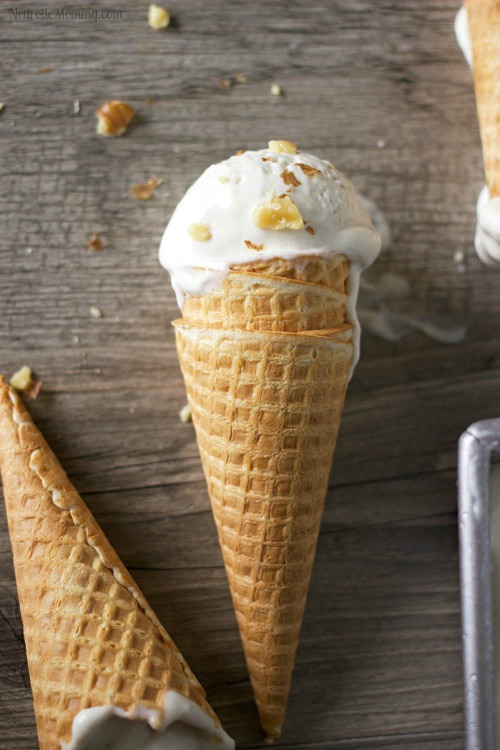 Salted Caramel Walnut Ice Cream