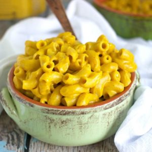 Vegan Nacho Mac n Cheese