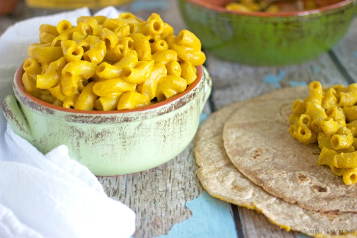 Vegan Nacho Mac n Cheese