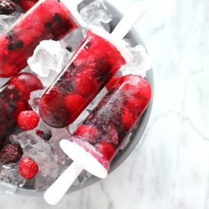 Very Berry Coconut Popsicles