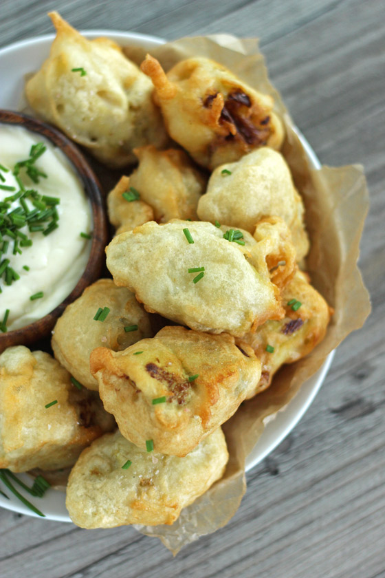 3 Ingredient Beer Battered Artichoke Hearts #vegan #appetizers