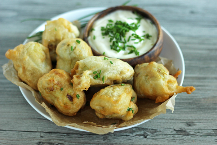 3 Ingredient Beer Battered Artichoke Hearts #vegan #appetizers