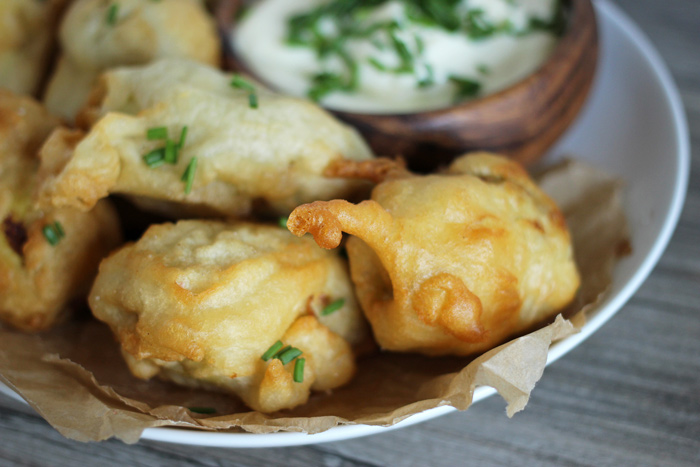 3 Ingredient Beer Battered Artichoke Hearts #vegan #appetizers