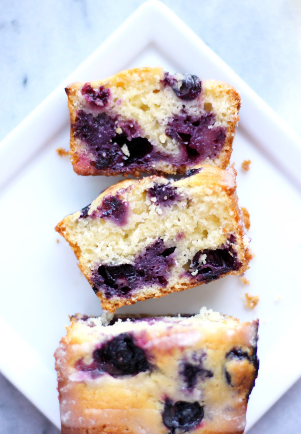 The Best Mini Blueberry Lemon Loaves