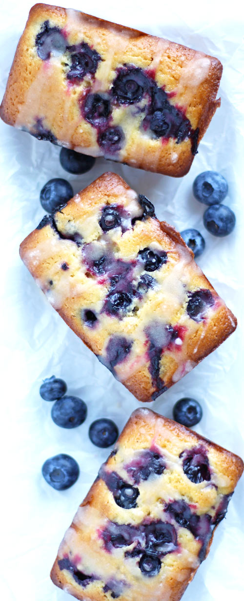 The Best Mini Blueberry Lemon Loaves. neuroticmommy.com