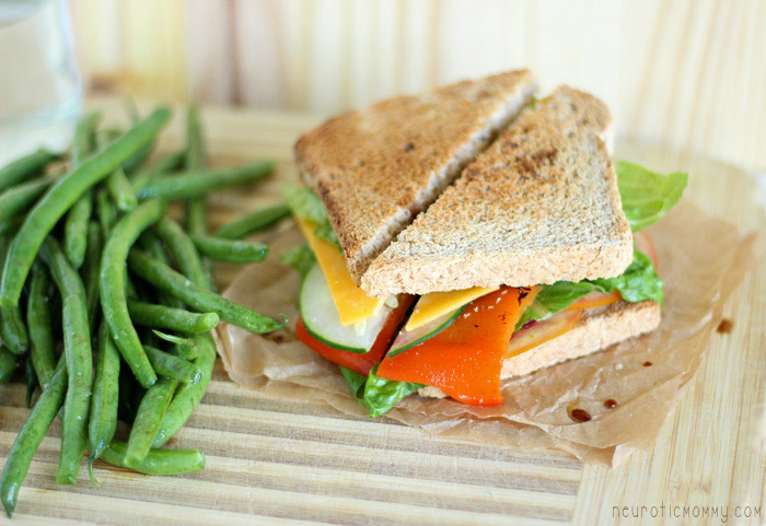 Healthified Super Veggie Hoagie vegan sandwiches