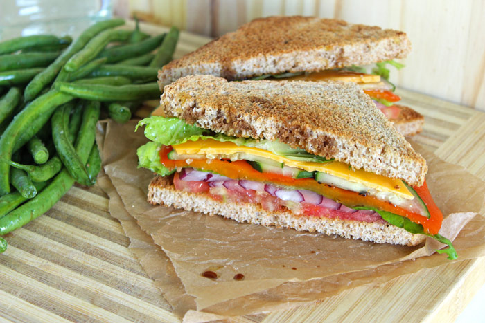 Healthified Super Veggie Hoagie | NeuroticMommy