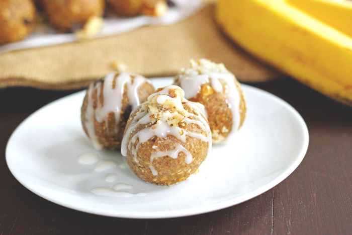 Paleo Banana Protein Balls (Vegan, Nut Free) - Bake It Paleo