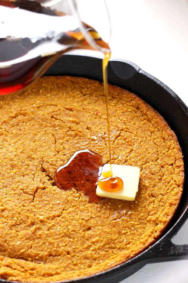 Maple Pecan Pumpkin Cornbread