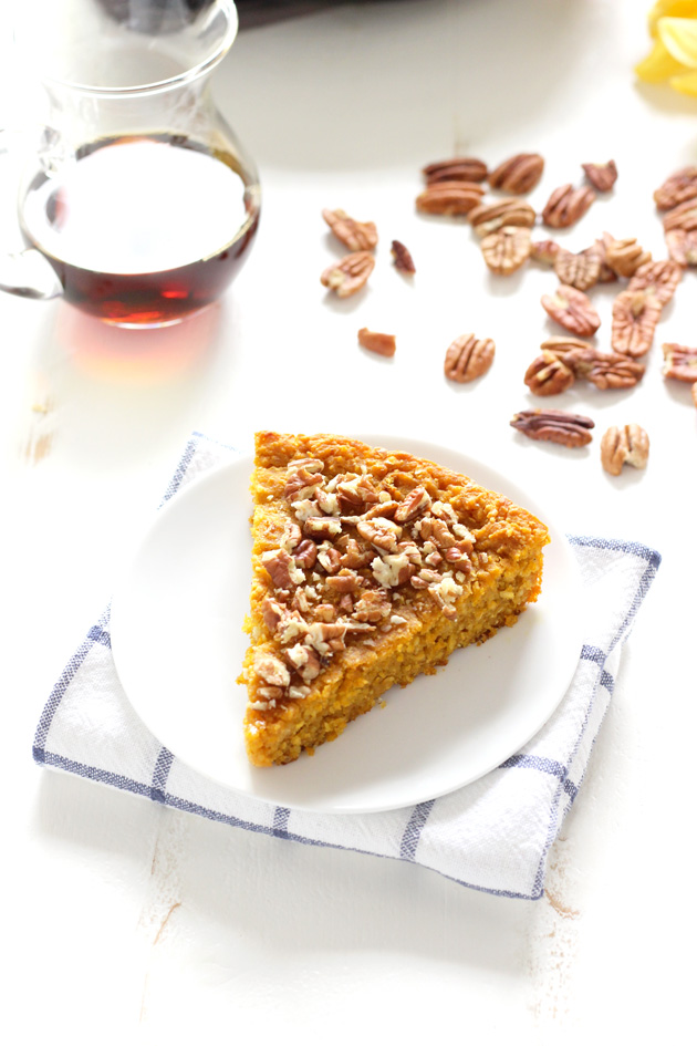 Maple Pecan Pumpkin Cornbread