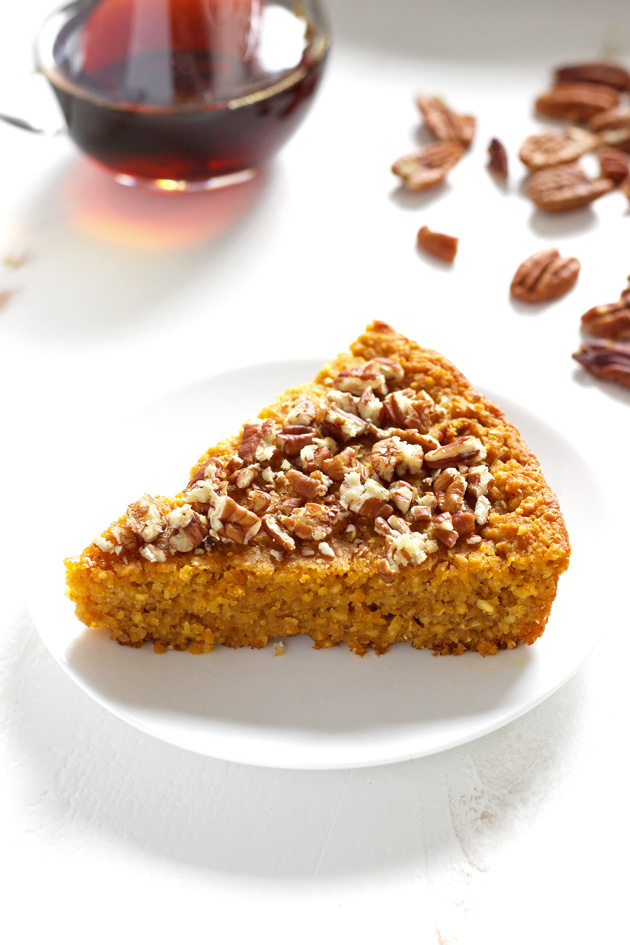 Maple Pecan Pumpkin Cornbread