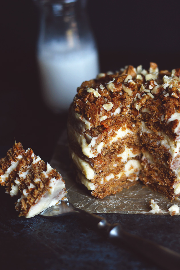 Mini Sweet Potato Layer Cakes - Moist, Sweet, Delicious and the best tasting side of healthy. NeuroticMommy.com #vegan #cakes #thanksgiving