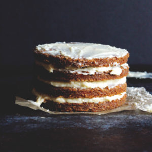 Mini Sweet Potato Layer Cakes - Moist, Sweet, Delicious and the best tasting side of healthy. NeuroticMommy.com #vegan #cakes #thanksgiving