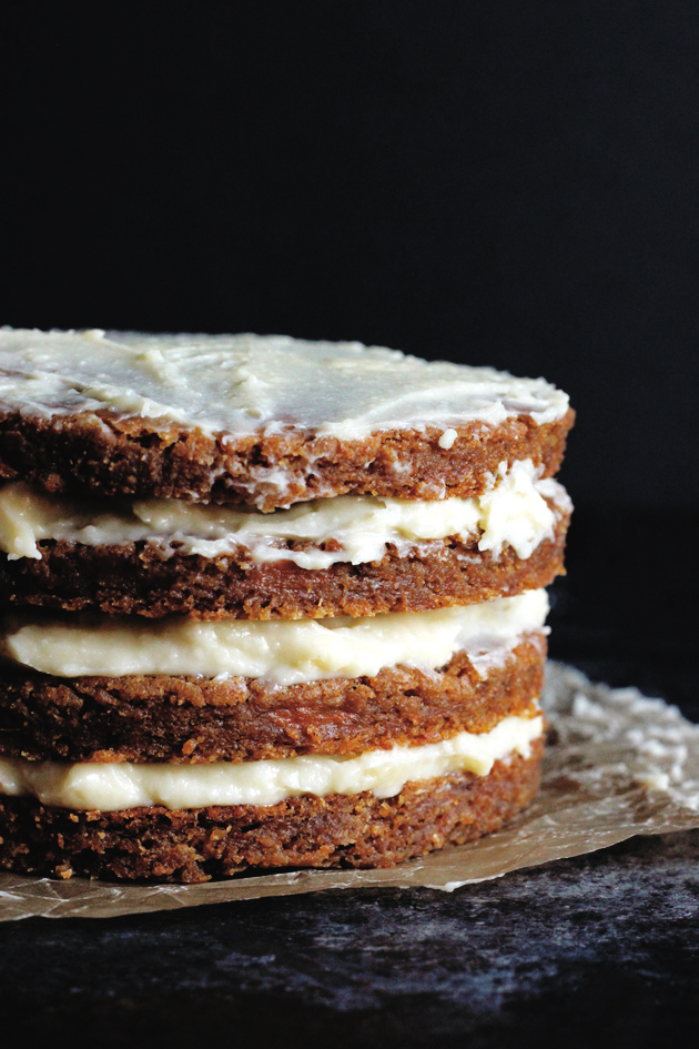 Mini Sweet Potato Layer Cakes - Moist, Sweet, Delicious and the best tasting side of healthy. NeuroticMommy.com #vegan #cakes #thanksgiving