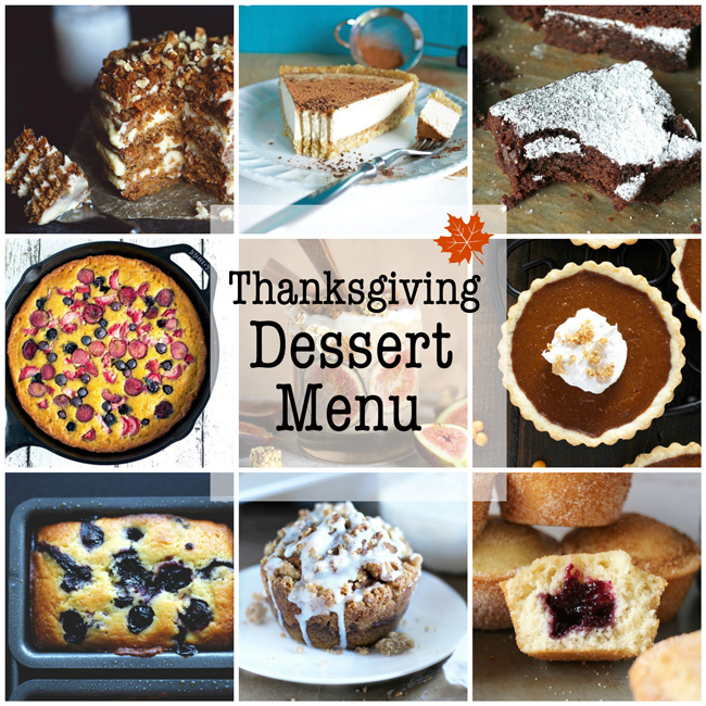 Vegan Thanksgiving Dessert Menu | NeuroticMommy
