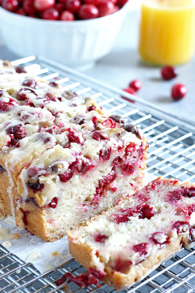 Cranberry Orange Layer Cake {A Fun Festive Holiday Cake}