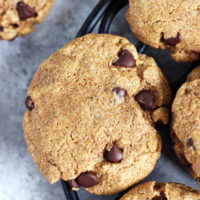 The Best Vegan Chocolate Chip Cookies - Chocolate Chips are a true classic and a must have around the holidays. Nix the eggs and butter for healthier, better ingredients and indulge in the chewiest, softest cookies ever! NeuroticMommy.com #vegan #cookies #christmas