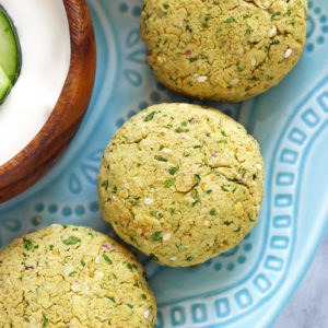 Baked Vegan Falafel